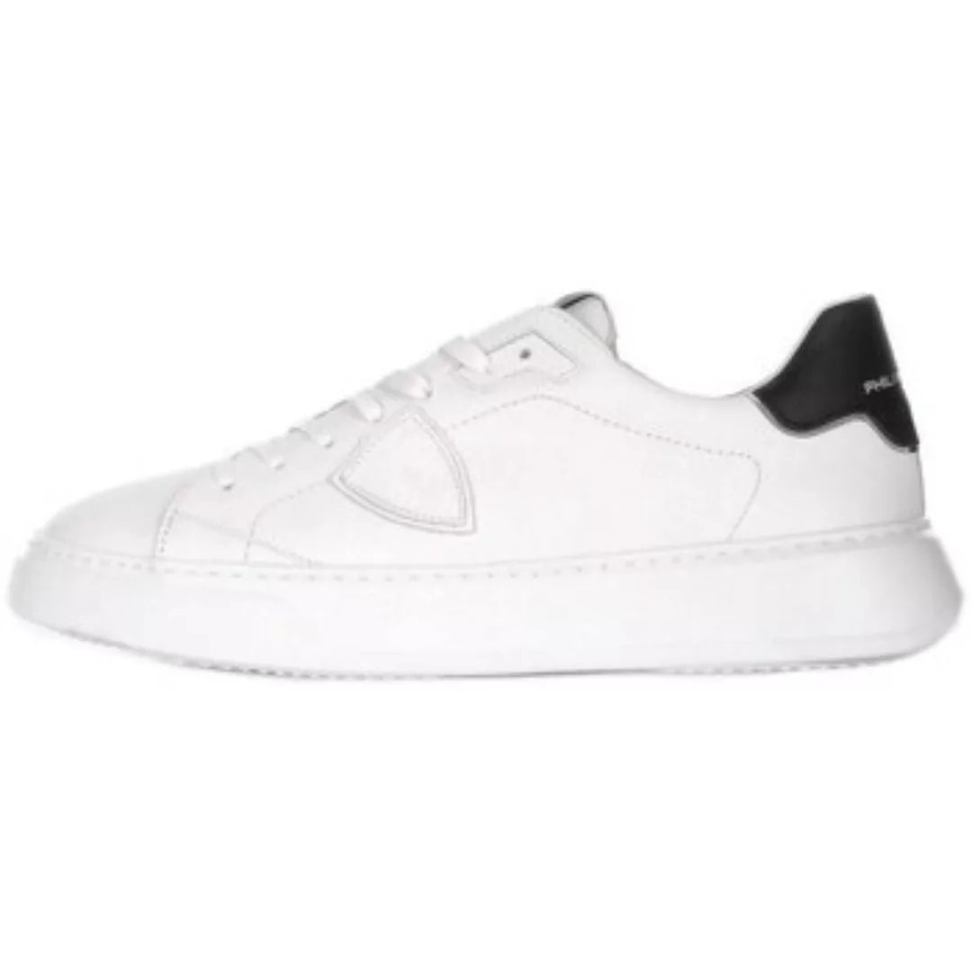 Philippe Model  Sneaker Sneaker  Temple L in weißem Leder mit günstig online kaufen