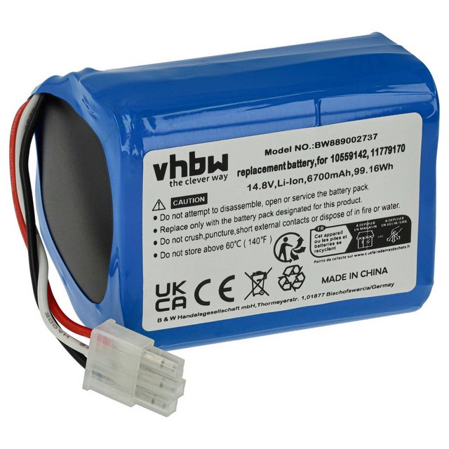 vhbw Ersatz für Miele 11779170, 10559142 für Saugroboter (6700 mAh, 14,8 V, günstig online kaufen