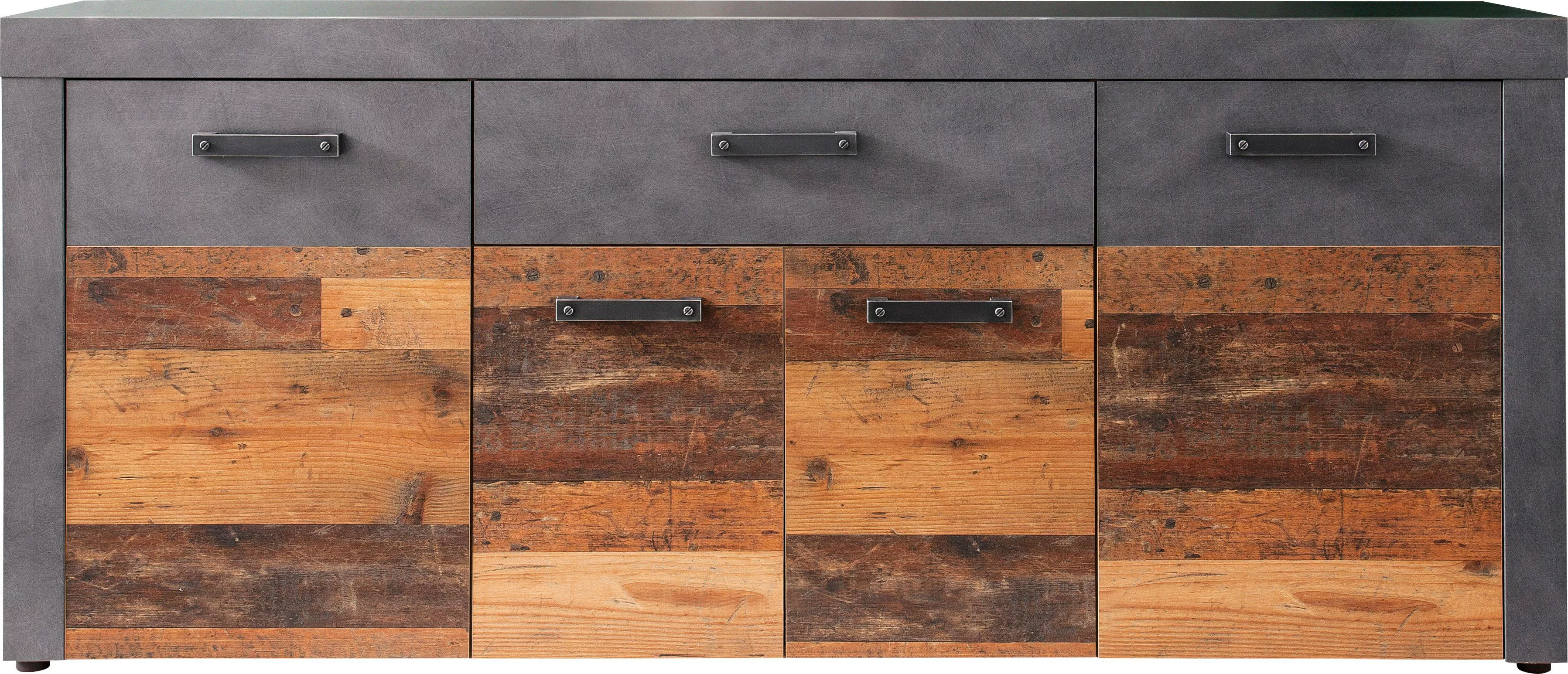 INOSIGN Sideboard "Ilana", Kommode, moderner Industrial Style, Breite 178 c günstig online kaufen