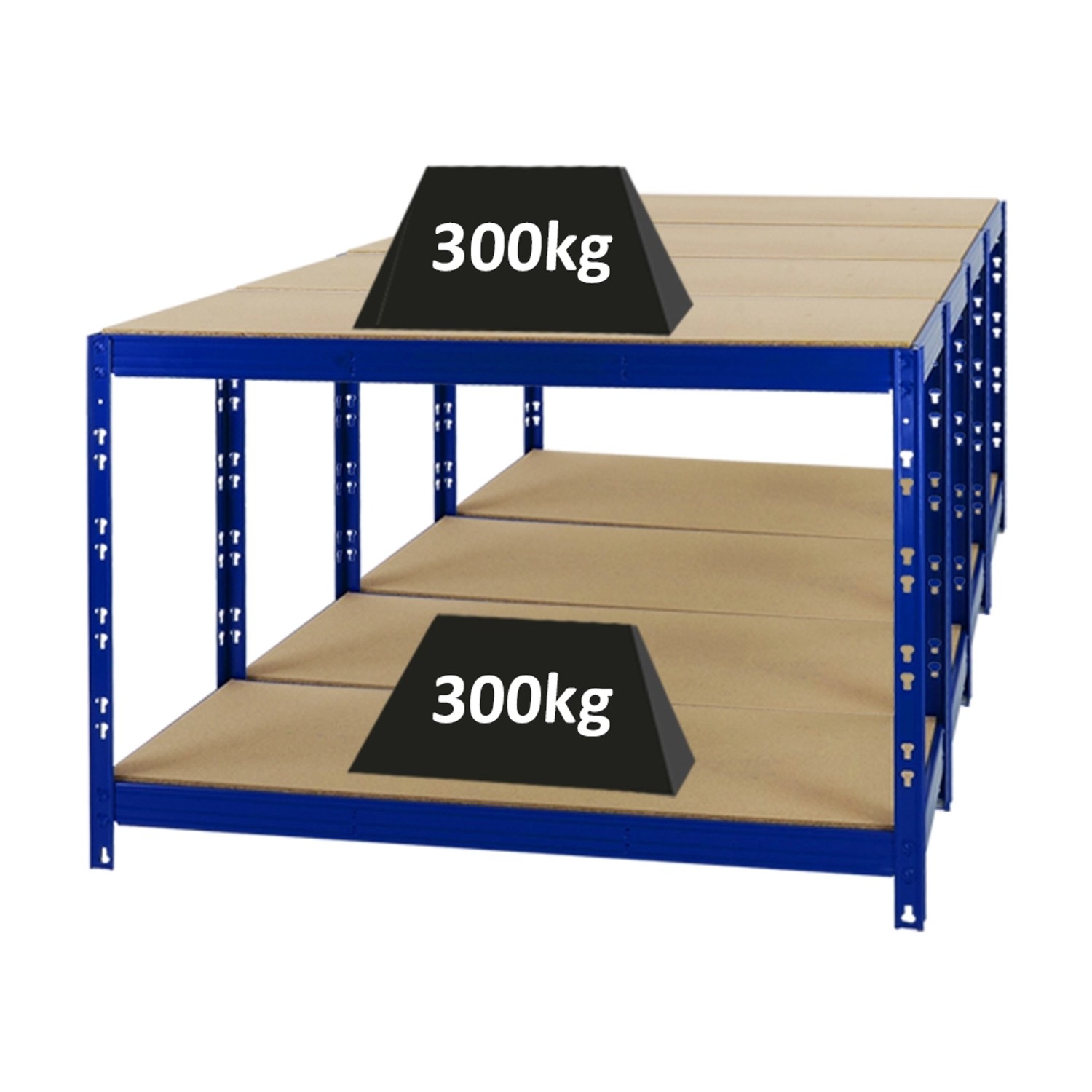 PROREGAL Mega Deal 4x Werkbank Tiger HxBxT 90 x 140 x 60 cm Fachlast 300 kg günstig online kaufen