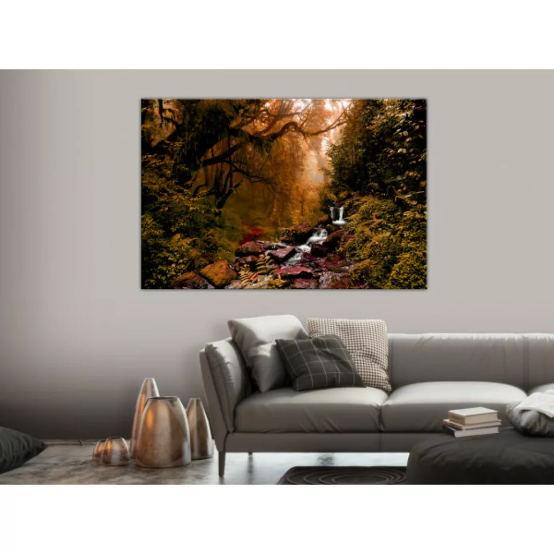 Wandbild Autumn Waterfall XXL günstig online kaufen