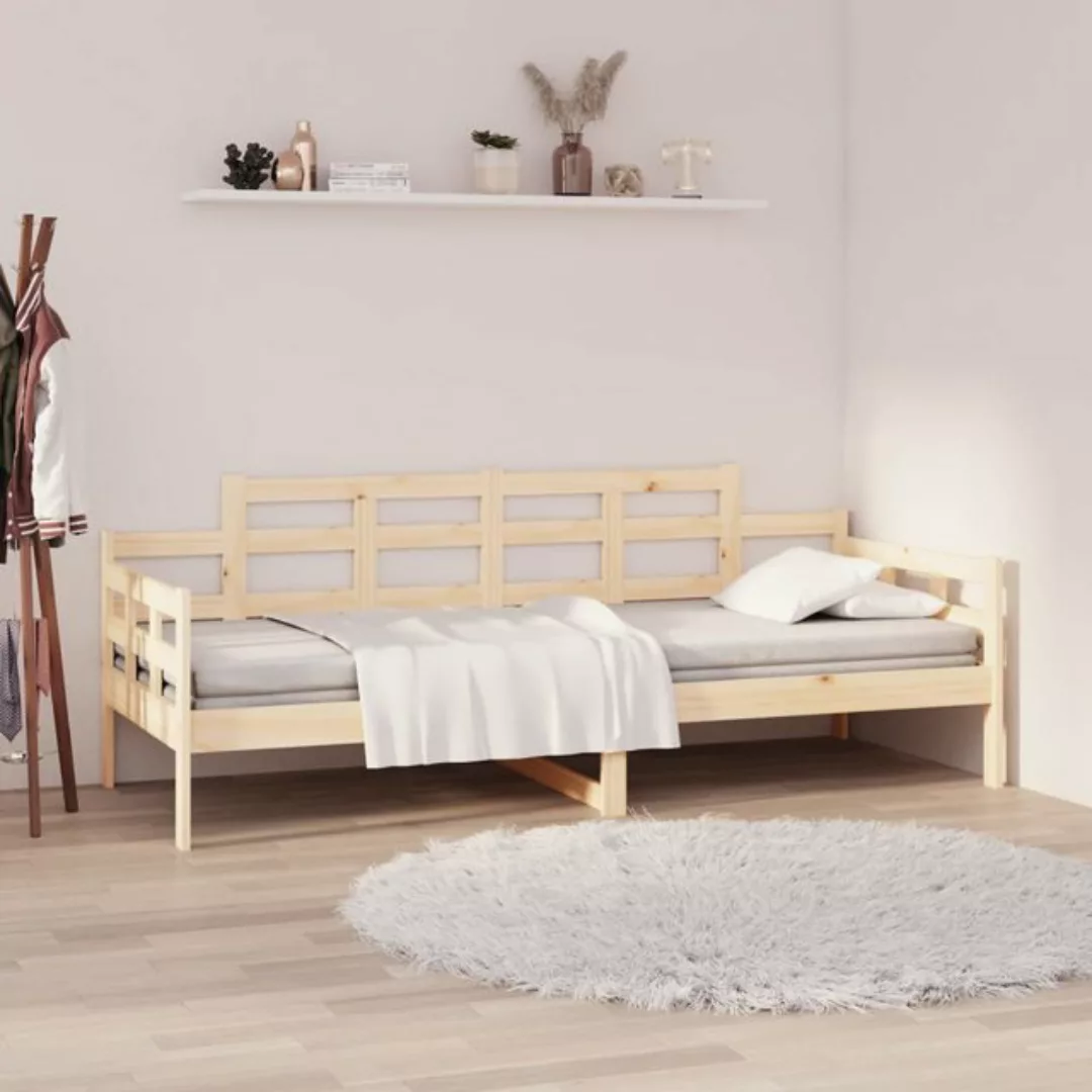 vidaXL Bett Tagesbett Massivholz Kiefer 90x200 cm günstig online kaufen