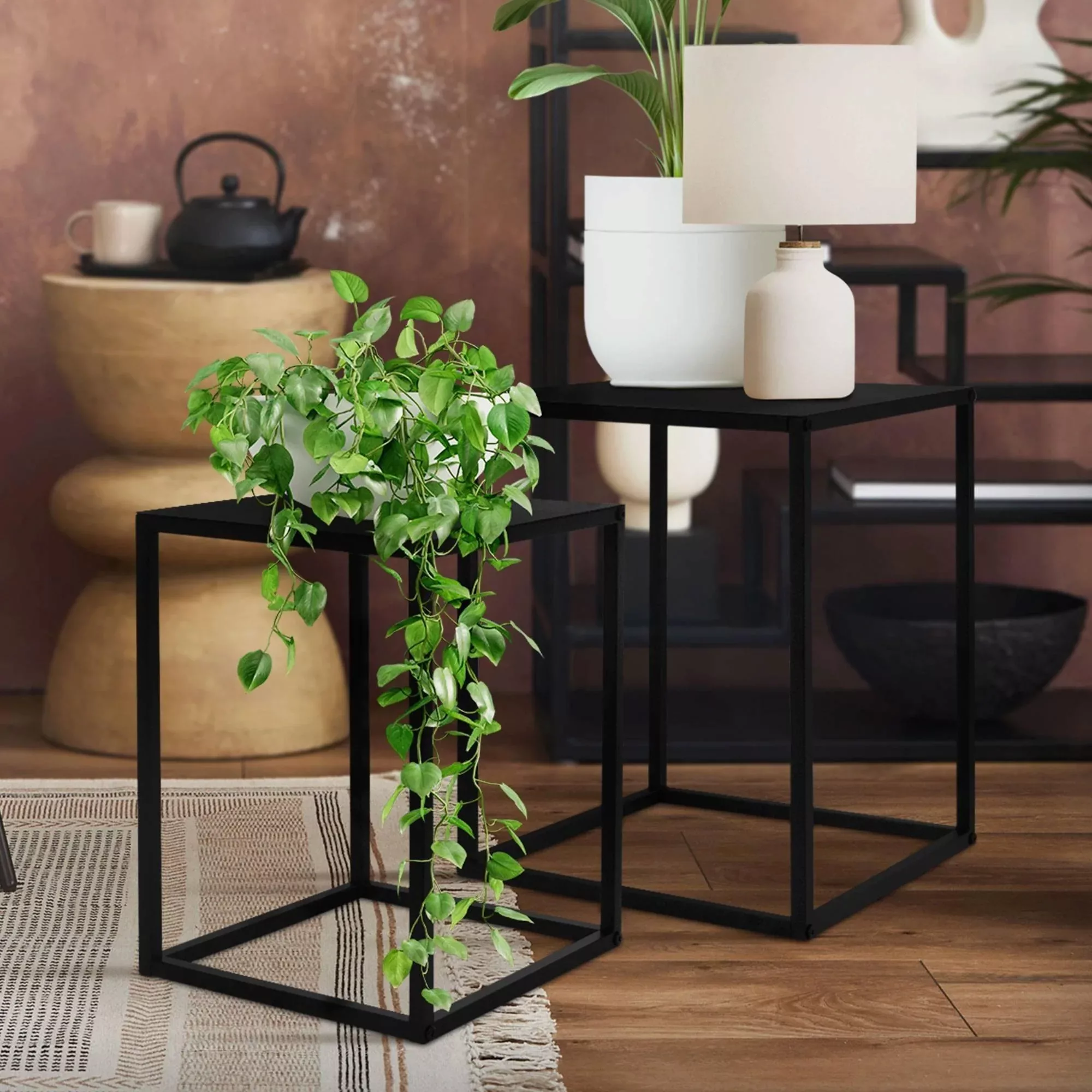 ML-Design | 2er-Set Pflanzenständer Olga günstig online kaufen