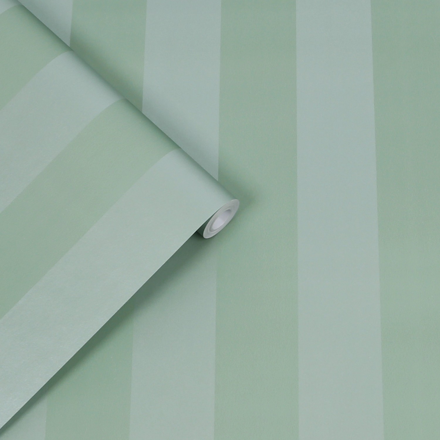 Laura Ashley Vliestapete Lille Pearlescent Stripe FSC®de Green Grün FSC® günstig online kaufen