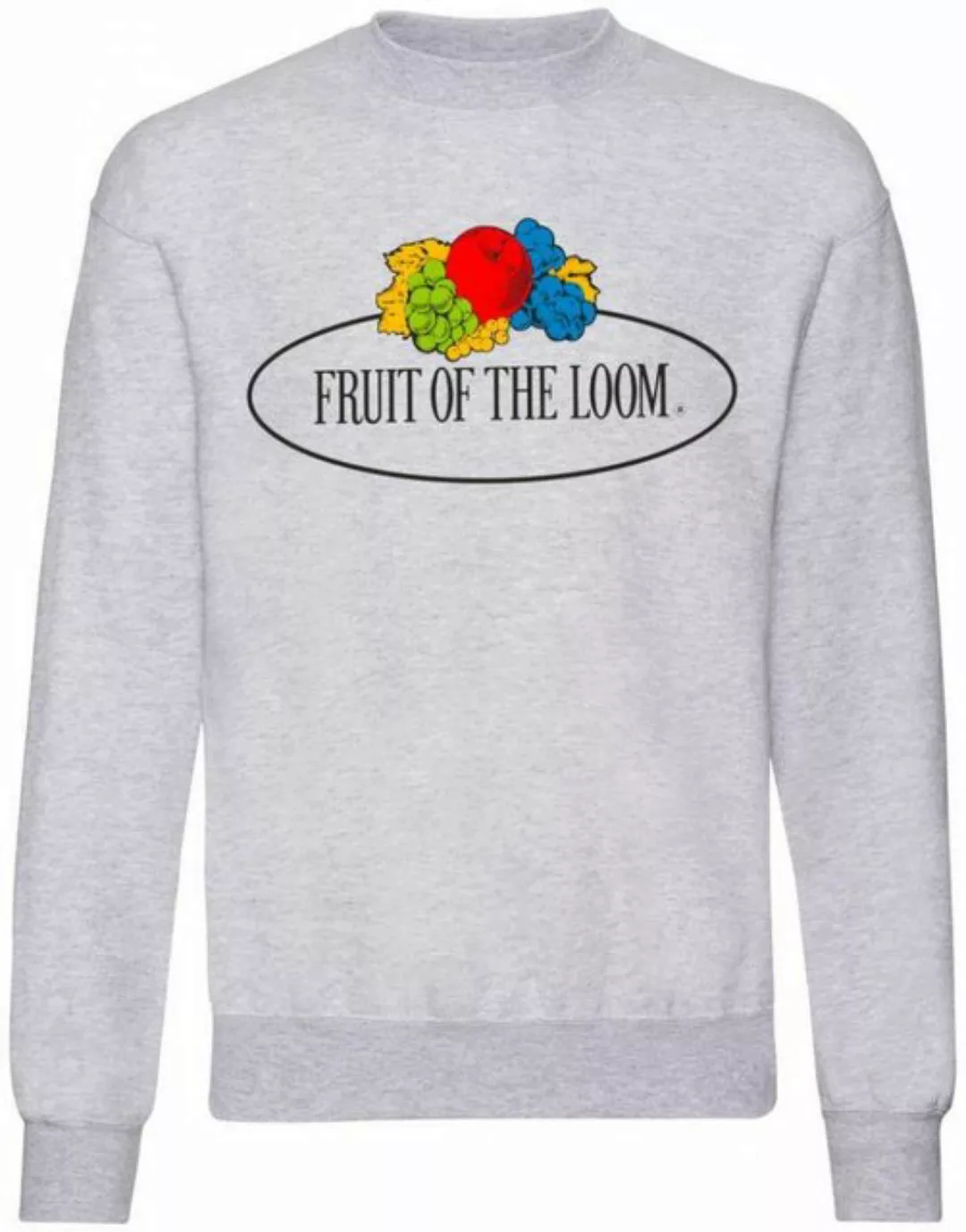 Fruit of the Loom Sweatshirt Vintage Sweat Set In Large Logo Print günstig online kaufen