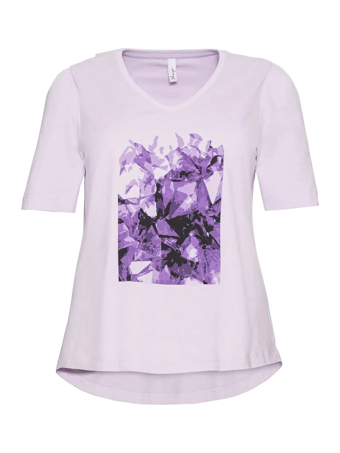 Sheego T-Shirt "Große Größen", aus Baumwolle mit Frontdruck günstig online kaufen