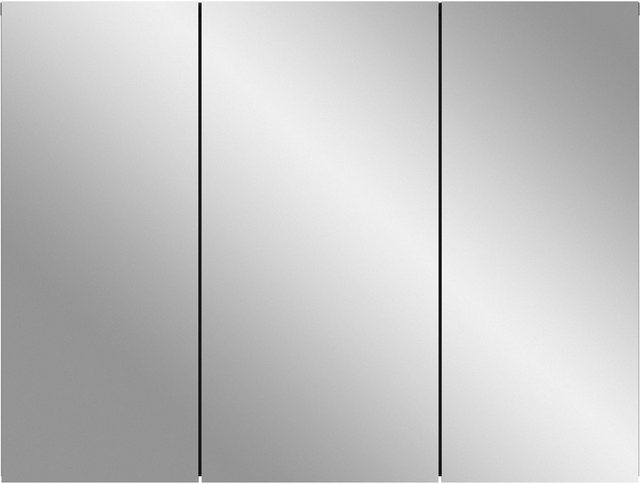 welltime Spiegelschrank Doux, Breite 80 cm, 3 Spiegeltüren, 6 Einlegeboden, günstig online kaufen