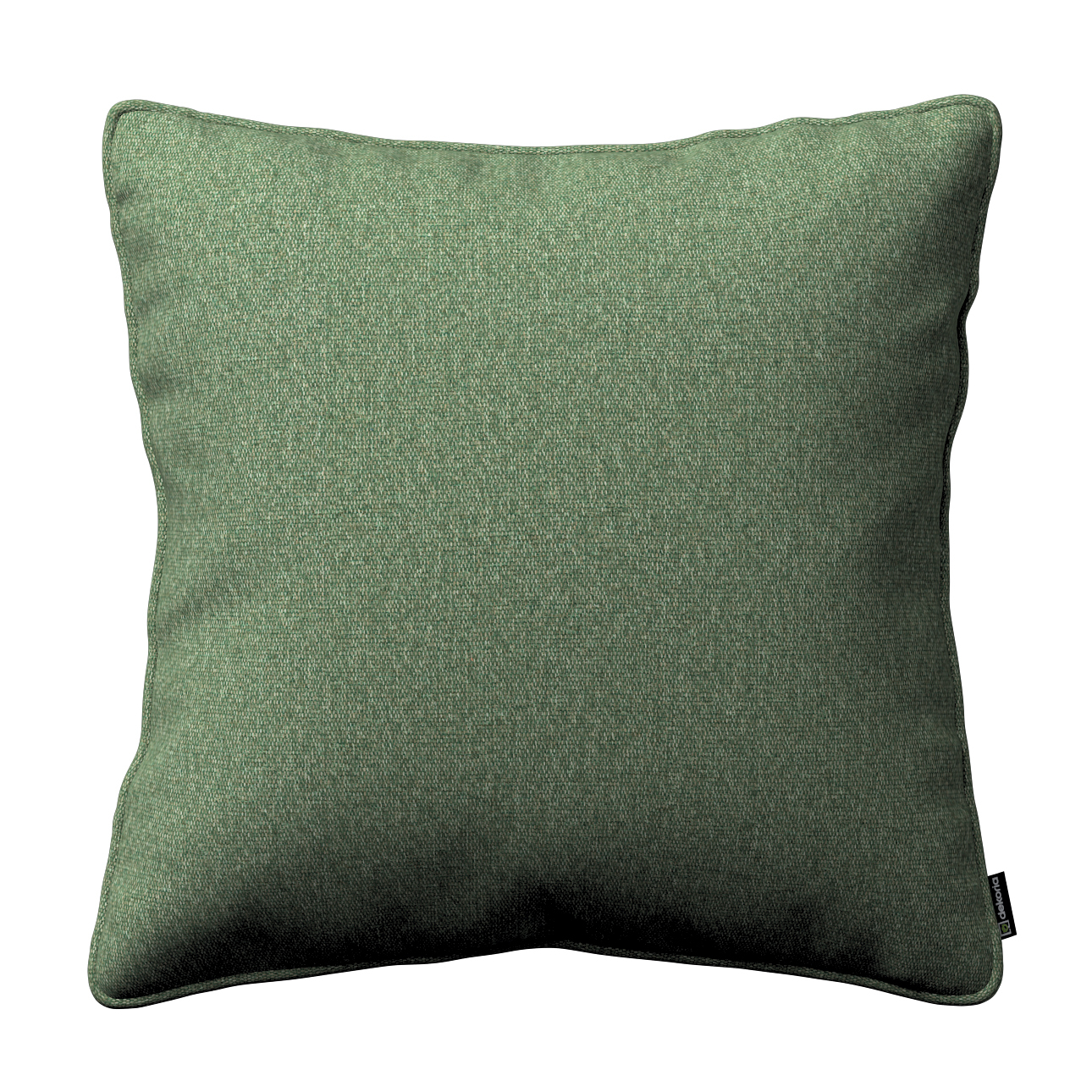 Kissenhülle Gabi mit Paspel, grün, 45 x 45 cm, Amsterdam (704-44) günstig online kaufen