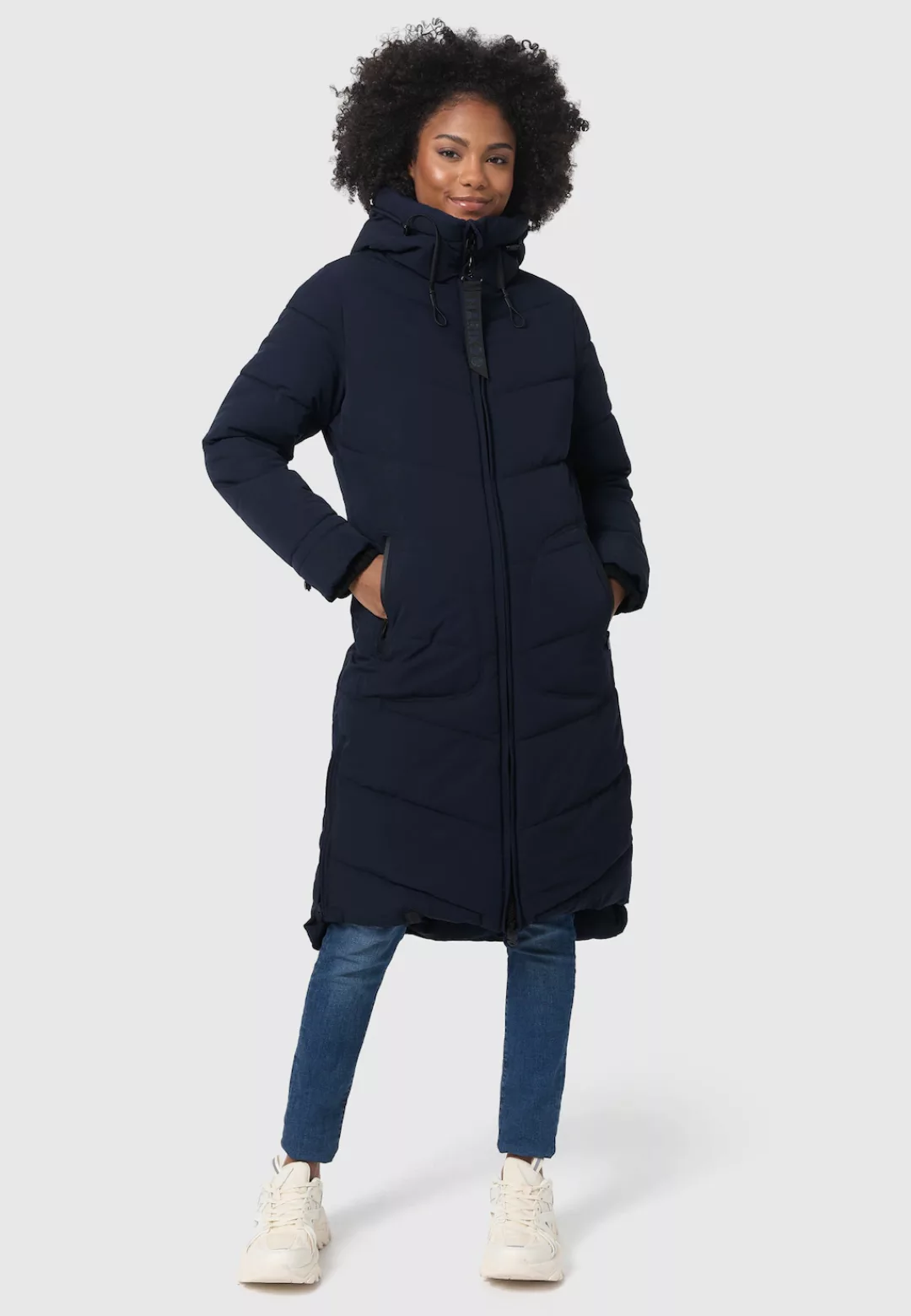 Marikoo Winterjacke "Benikoo", langer Winter Mantel gesteppt günstig online kaufen