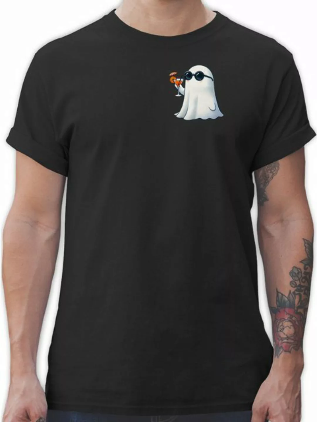 Shirtracer T-Shirt Boo Aperol, Spooky Spritz, Geisterstunde mit Aperol, Hal günstig online kaufen