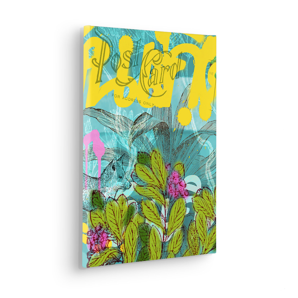 Komar Leinwandbild "Post Card - Größe 30 x 40 cm", Natur, (1 St.), Keilrahm günstig online kaufen