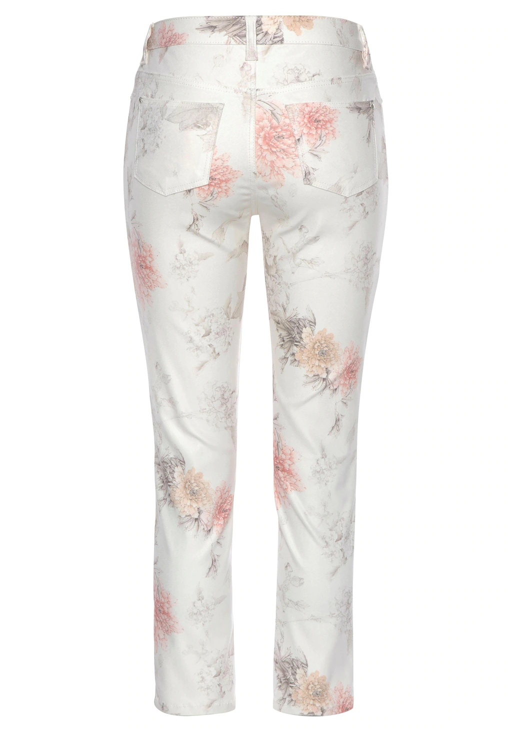 LASCANA 7/8-Jeggings mit Blumenprint, schmale Passform, Baumwoll-Mix günstig online kaufen