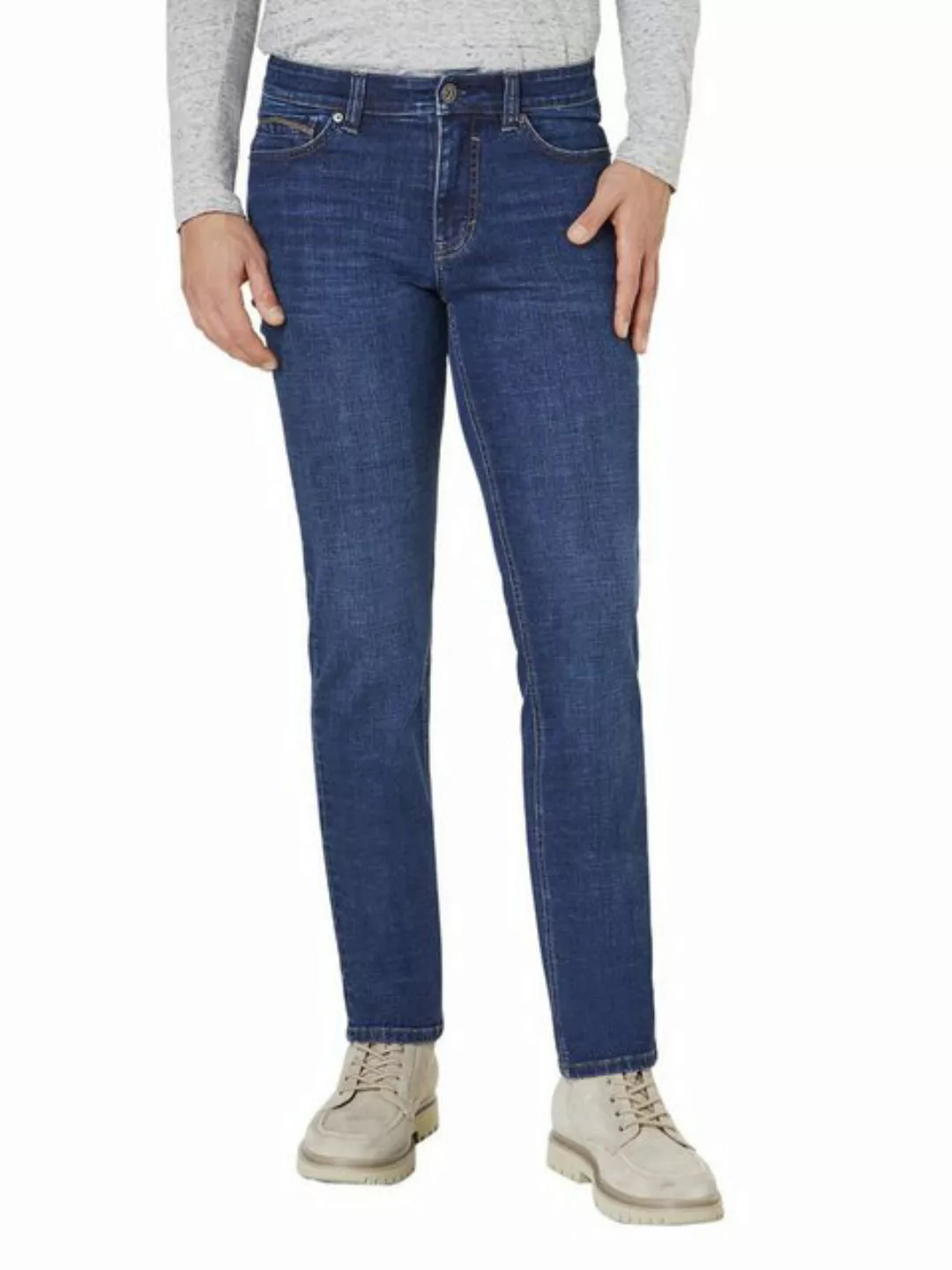 Paddock`s Herren Jeans RANGER PIPE - Slim Fit - Blau - Medium Blue Soft Use günstig online kaufen