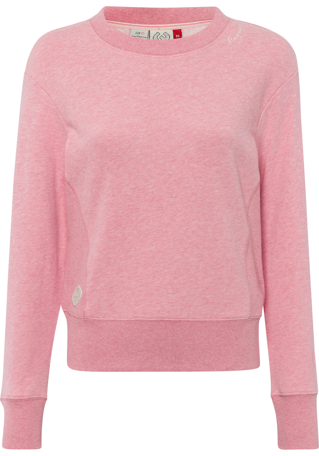 Ragwear Sweater "AZALLEA", Crewneck mit Zierknopf-Besatz in natürlicher Hol günstig online kaufen