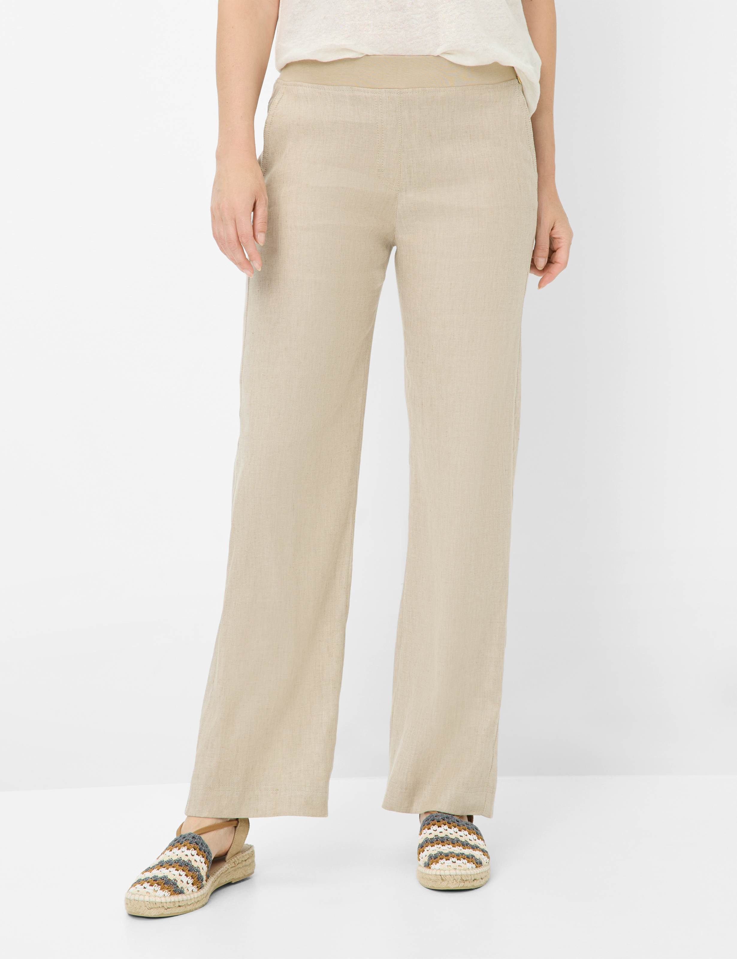 RAPHAELA by BRAX Leinenhose "Style PAM FLARED" günstig online kaufen