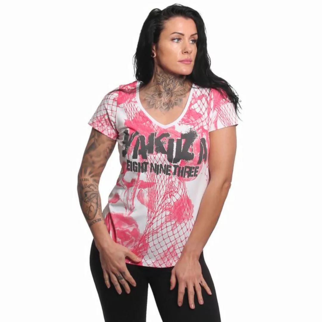 YAKUZA V-Shirt Mesh Rose günstig online kaufen