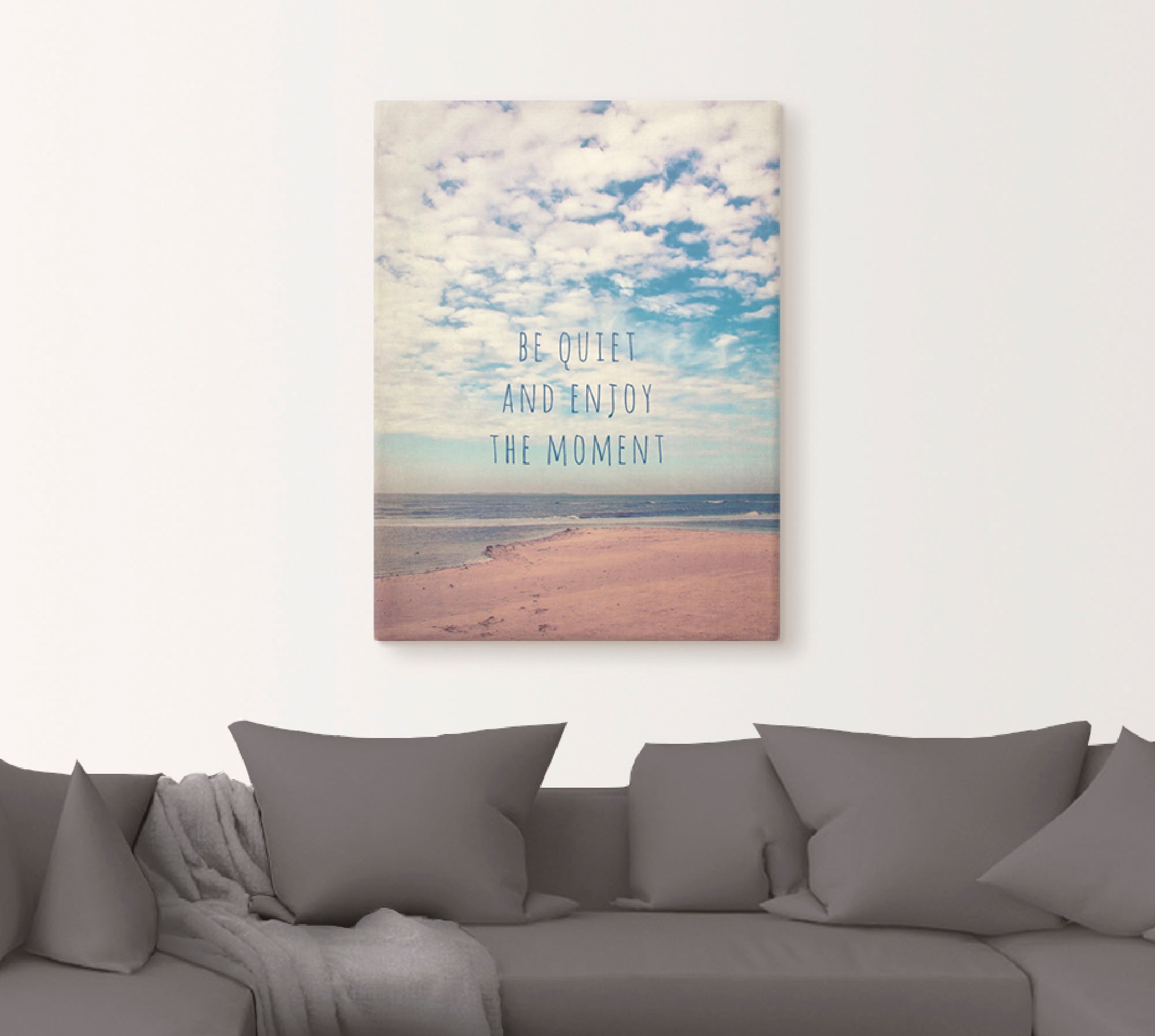 Artland Wandbild »Amrum«, Sprüche & Texte, (1 St.), als Leinwandbild, Poste günstig online kaufen