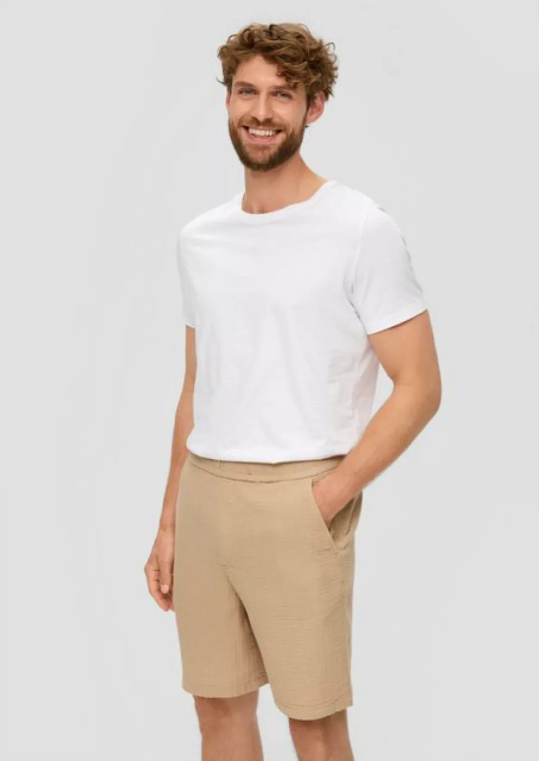 s.Oliver Bermudas Shorts aus Baumwolle im Relaxed Fit günstig online kaufen