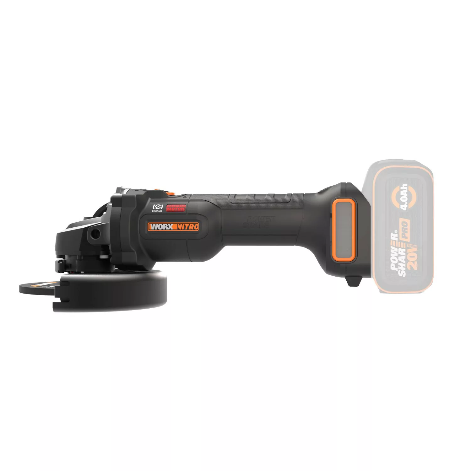 Worx 20 V Akku Winkelschleifer WX814.9 günstig online kaufen