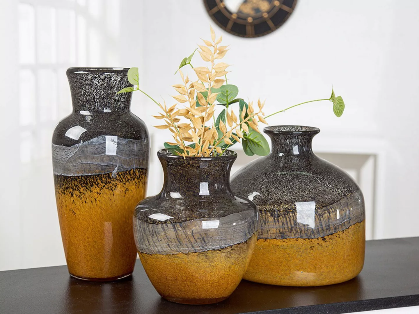 Casablanca by Gilde Tischvase »Honduras, Dekovase«, (1 St.), Vase aus durch günstig online kaufen