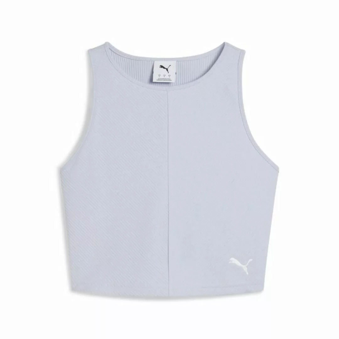 PUMA Crop-Top WARDROBE ESS Geripptes Crop-Top Damen günstig online kaufen