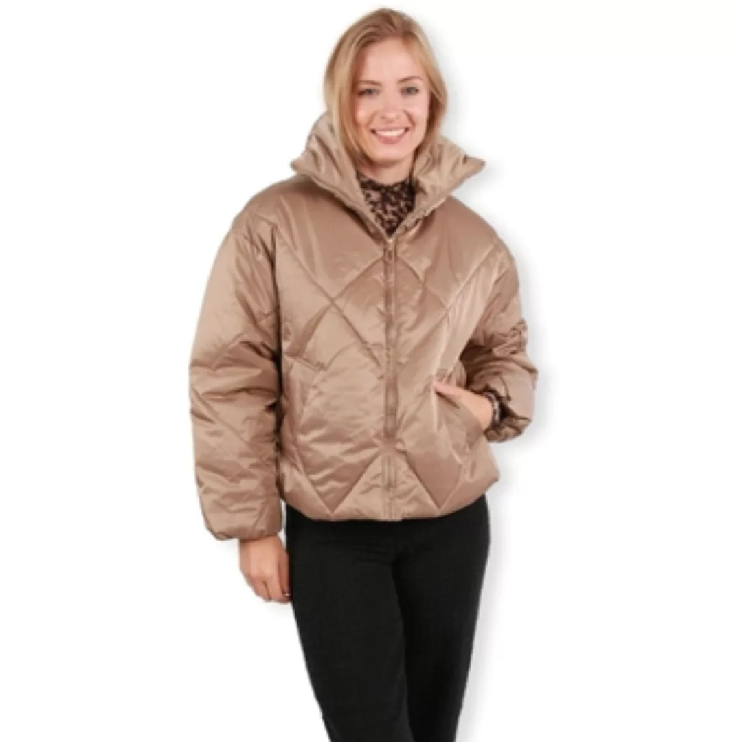 Only  Damenmantel Pippi Sateen Jacket - Weathered Teak günstig online kaufen