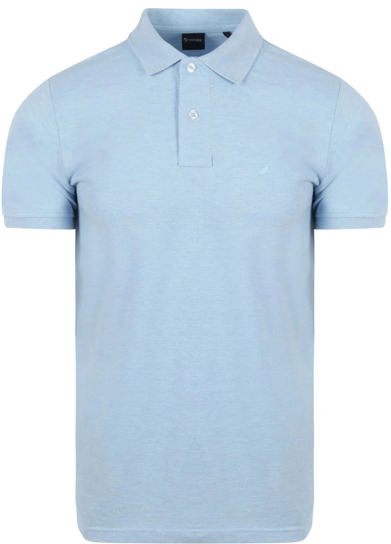 Suitable Mang Poloshirt Hellblau - Größe 4XL günstig online kaufen