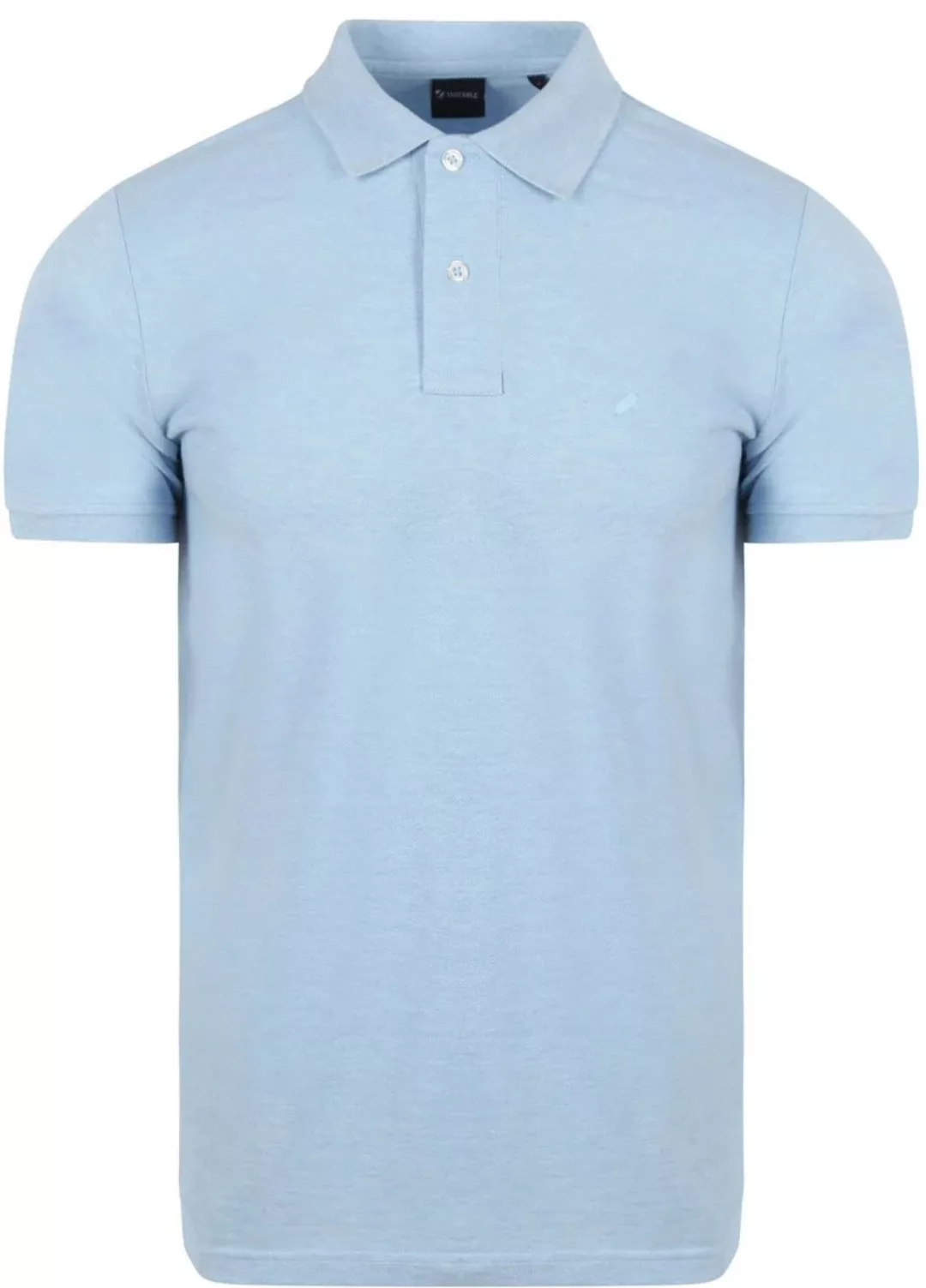 Suitable Mang Poloshirt Hellblau - Größe S günstig online kaufen