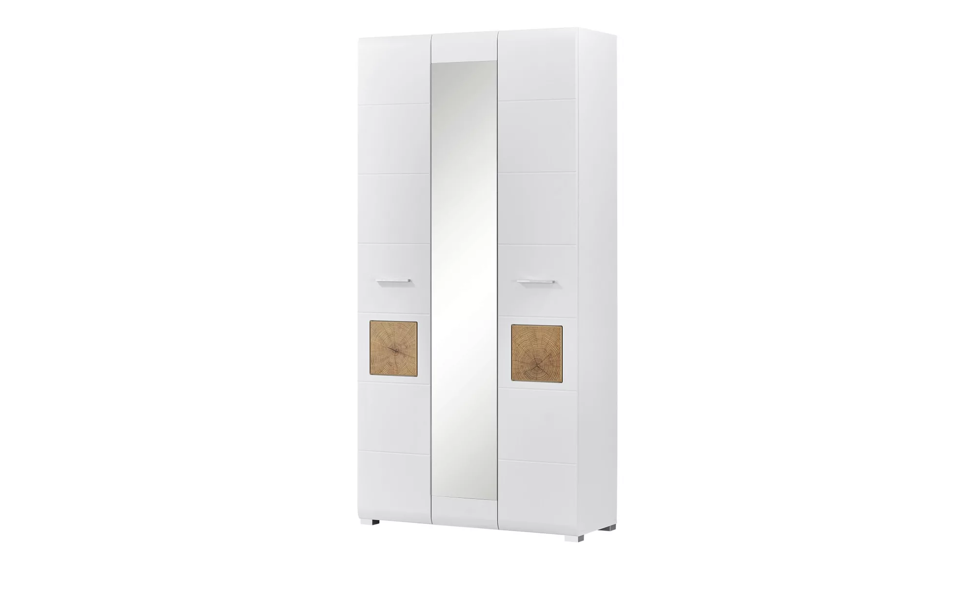 Garderobenschrank - weiß - 99 cm - 203 cm - 40 cm - Garderoben & Kleidersta günstig online kaufen