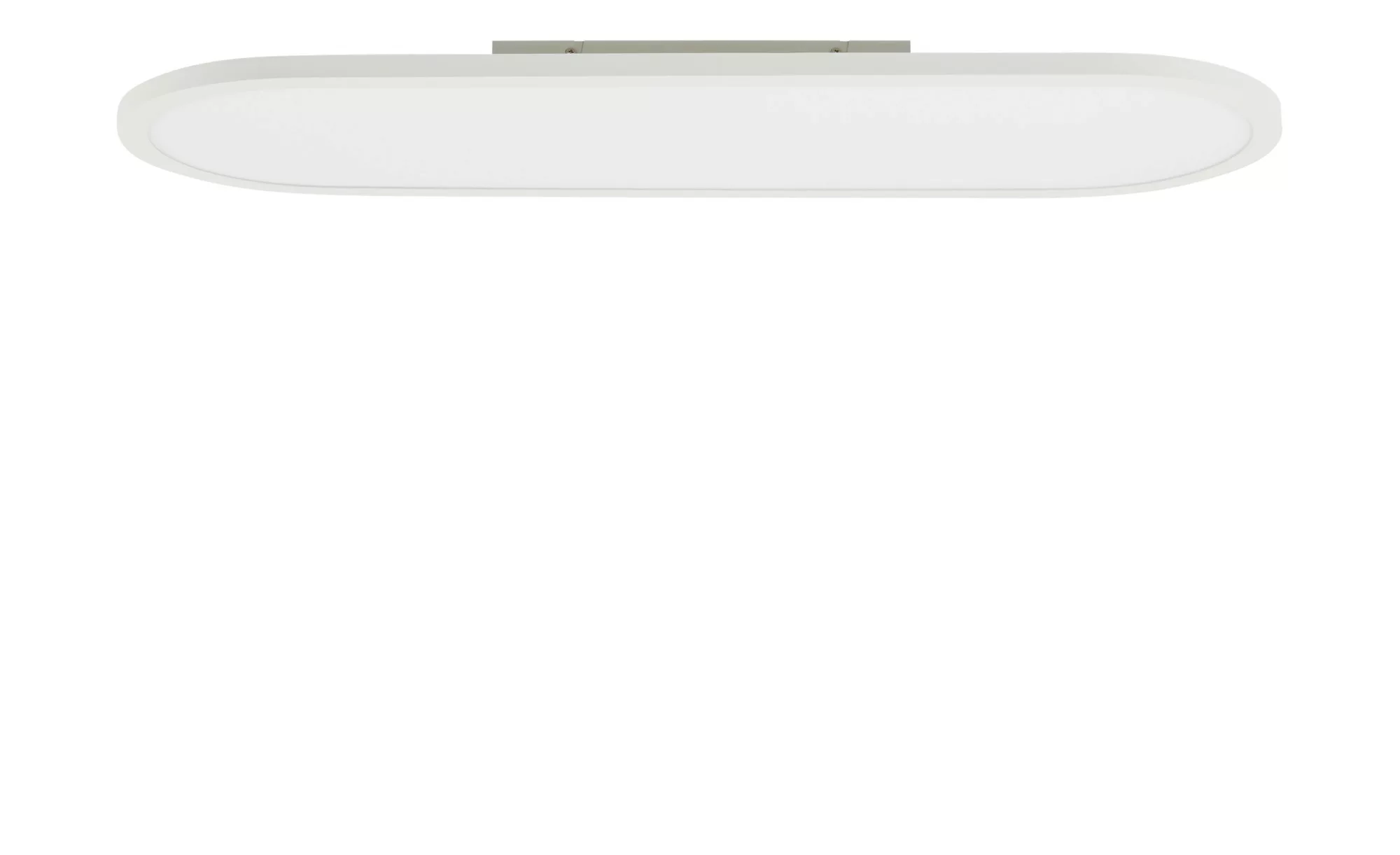 KHG LED-Deckenleuchte, 1-flammig, weiß, oval - weiß - 90 cm - 5 cm - 30 cm günstig online kaufen
