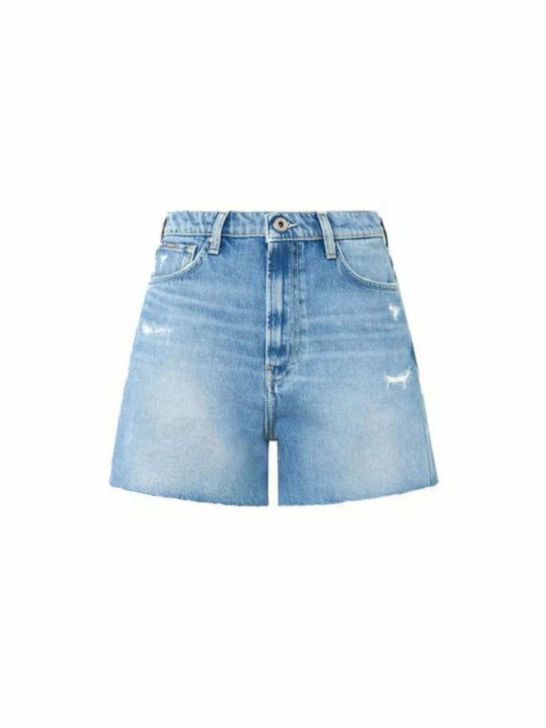 Pepe Jeans Jeansshorts (1-tlg) Fransen günstig online kaufen