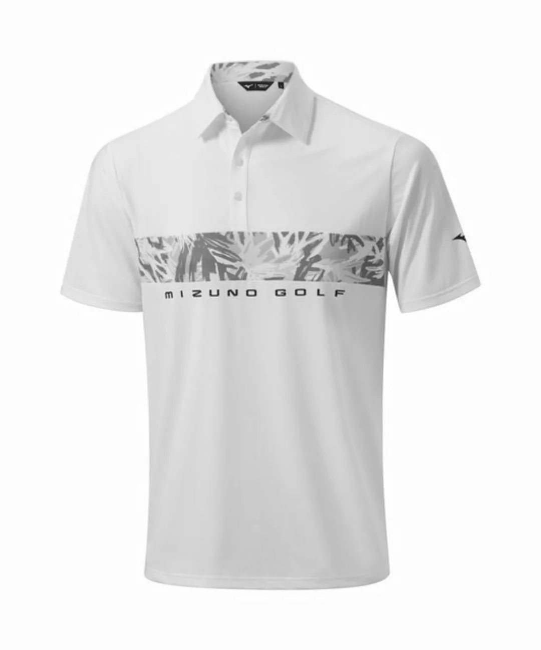 Mizuno Poloshirt Mizuno Golf Polo Cali Stripe Weiß Herren S günstig online kaufen