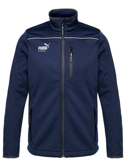 PUMA Workwear Softshelljacke ESSENTIALS Arbeitsjacke aus Drei-Lagen-Softshe günstig online kaufen