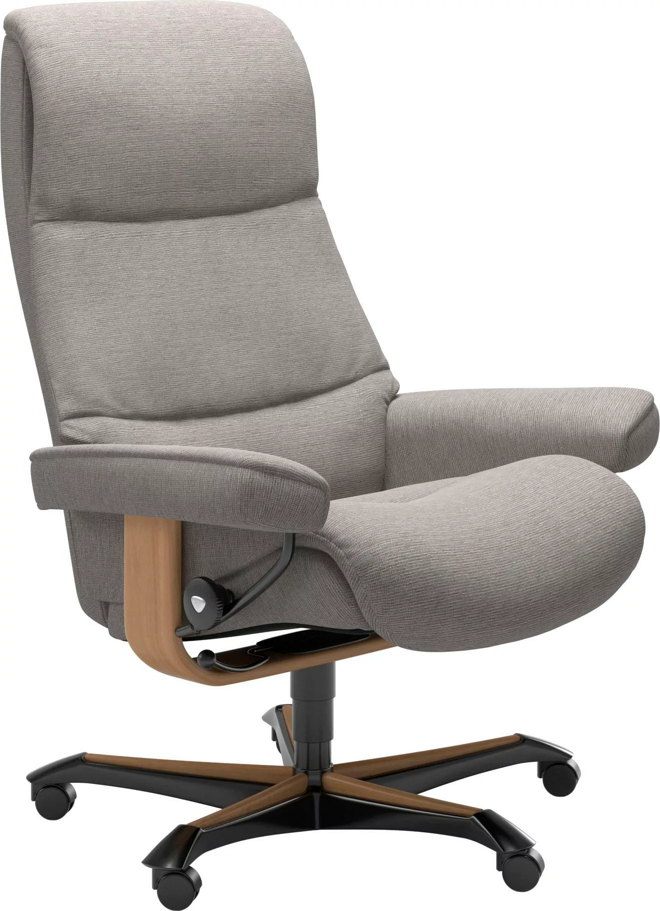 Stressless Relaxsessel "View", mit Home Office Base, Größe M,Gestell Eiche günstig online kaufen