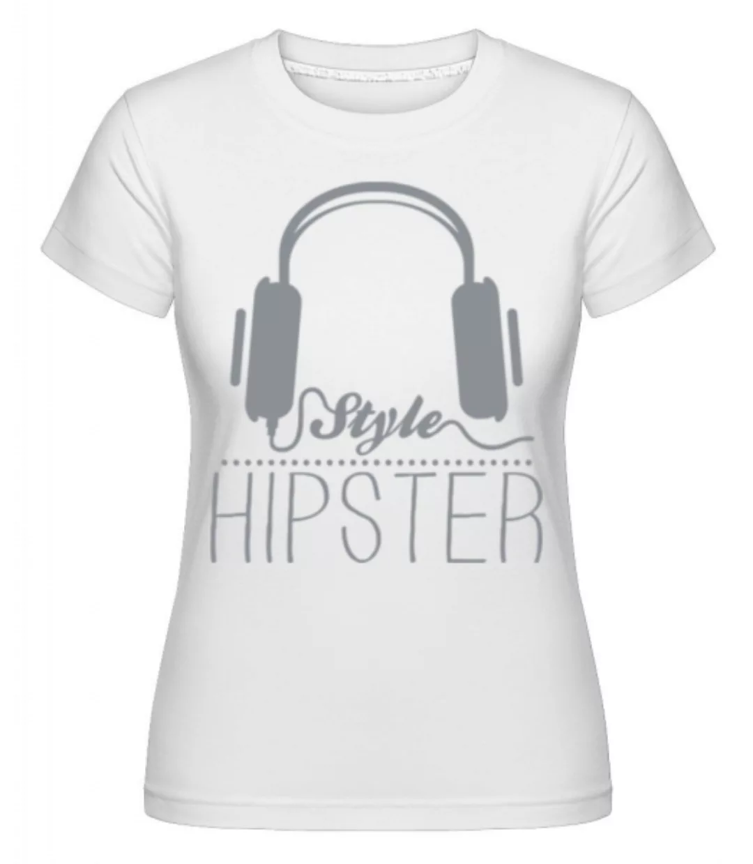 Hipster Kopfhörer · Shirtinator Frauen T-Shirt günstig online kaufen