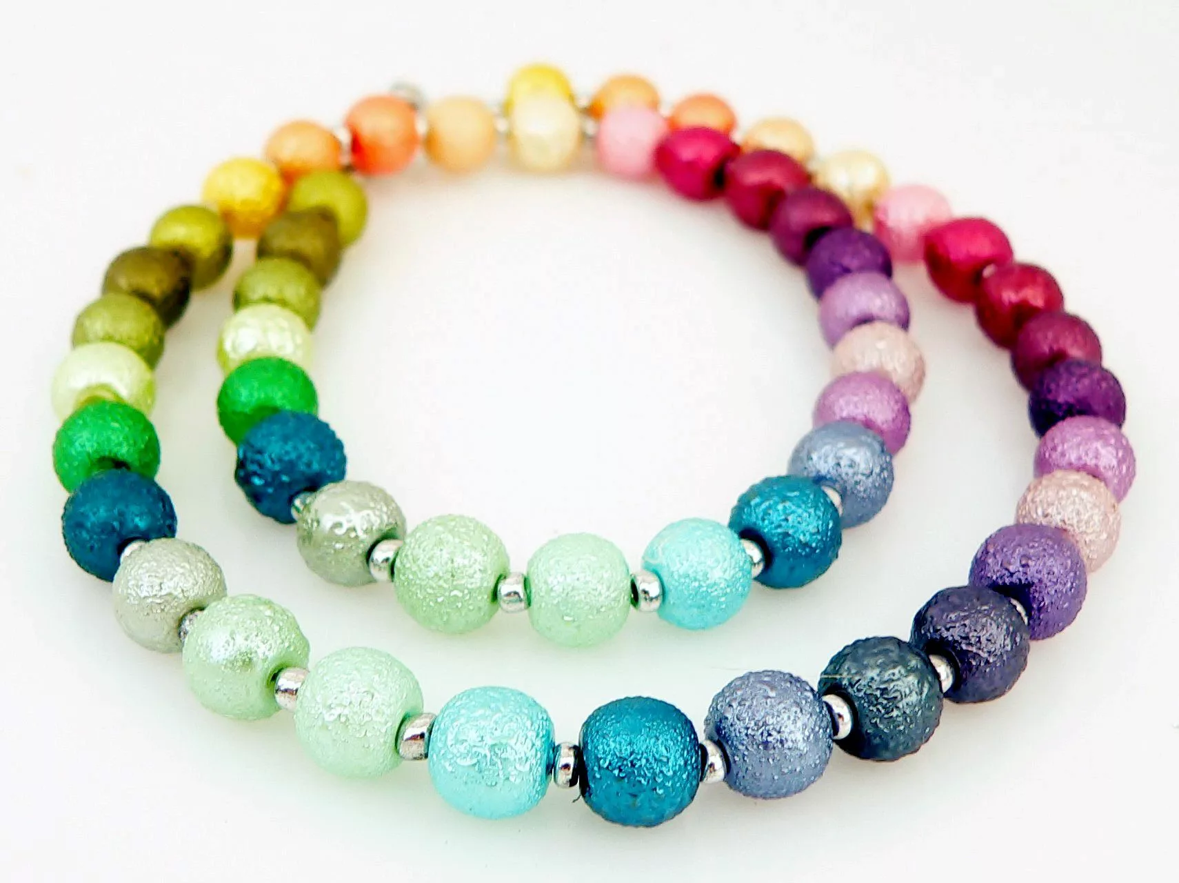 traumschmuck Collier 441h Collier Halskette Glasperlen günstig online kaufen
