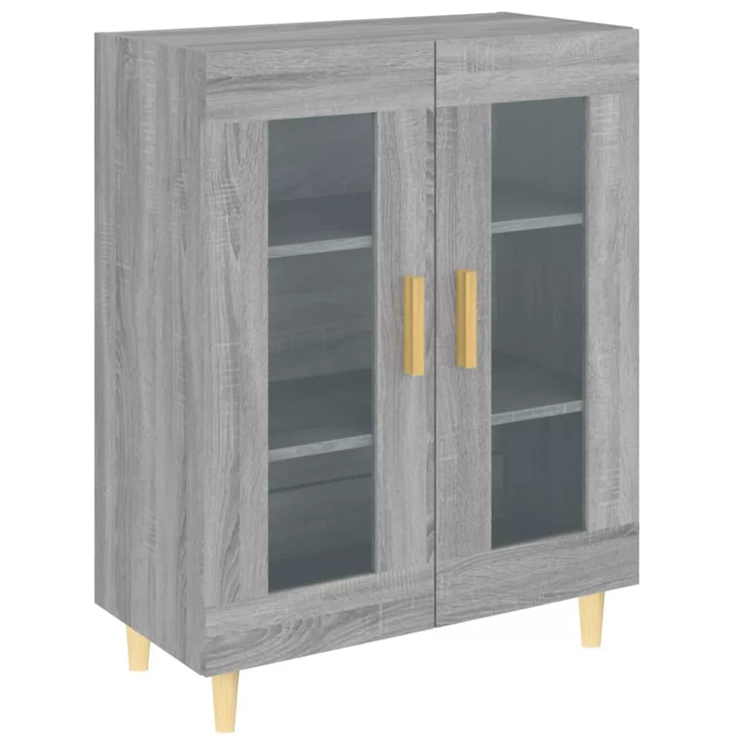 Vidaxl Sideboard Grau Sonoma 69,5x34x90 Cm Holzwerkstoff günstig online kaufen