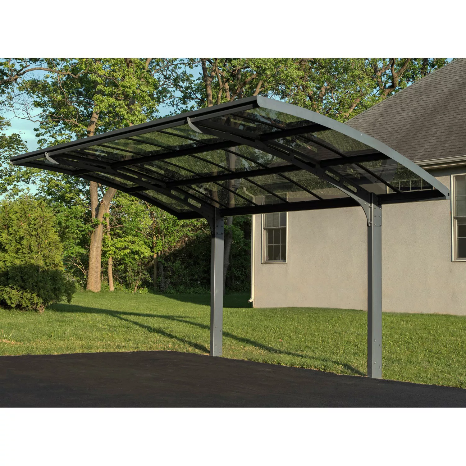 Palram - Canopia  Arizona Breeze 2.9 x 5 Carport Anthrazit günstig online kaufen