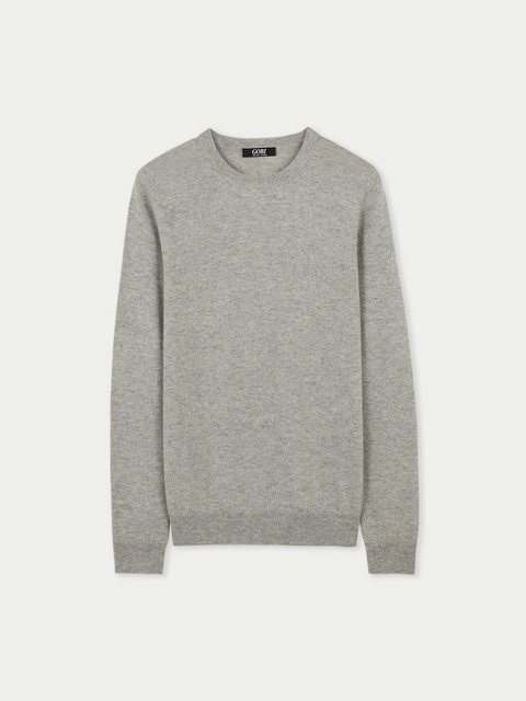 GOBI Cashmere Rundhalspullover Basic R-Ausschnitt Kaschmirpullover günstig online kaufen