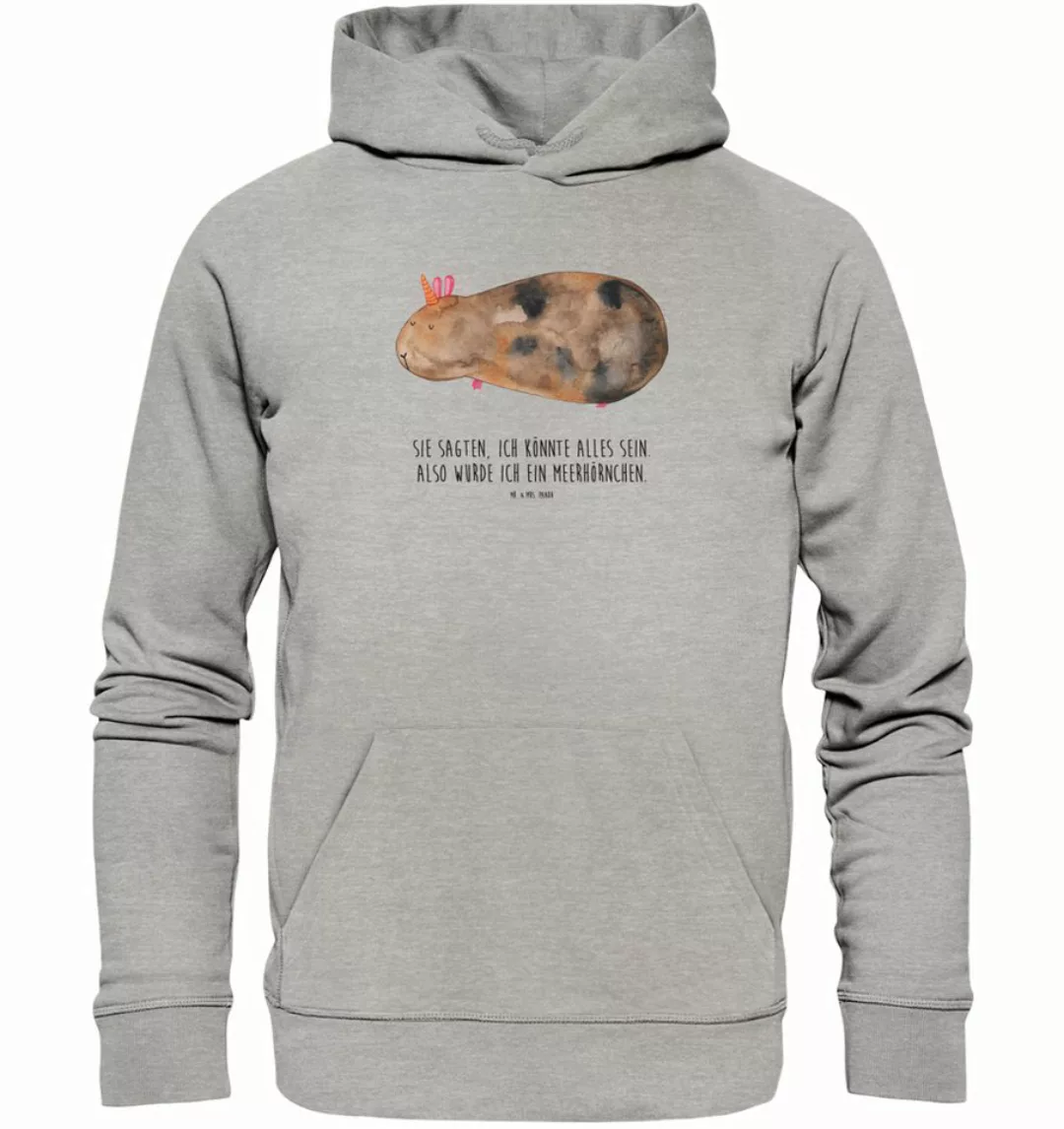 Mr. & Mrs. Panda Hoodie Größe S Einhorn Meerschweinchen - Heather Grey - Ge günstig online kaufen