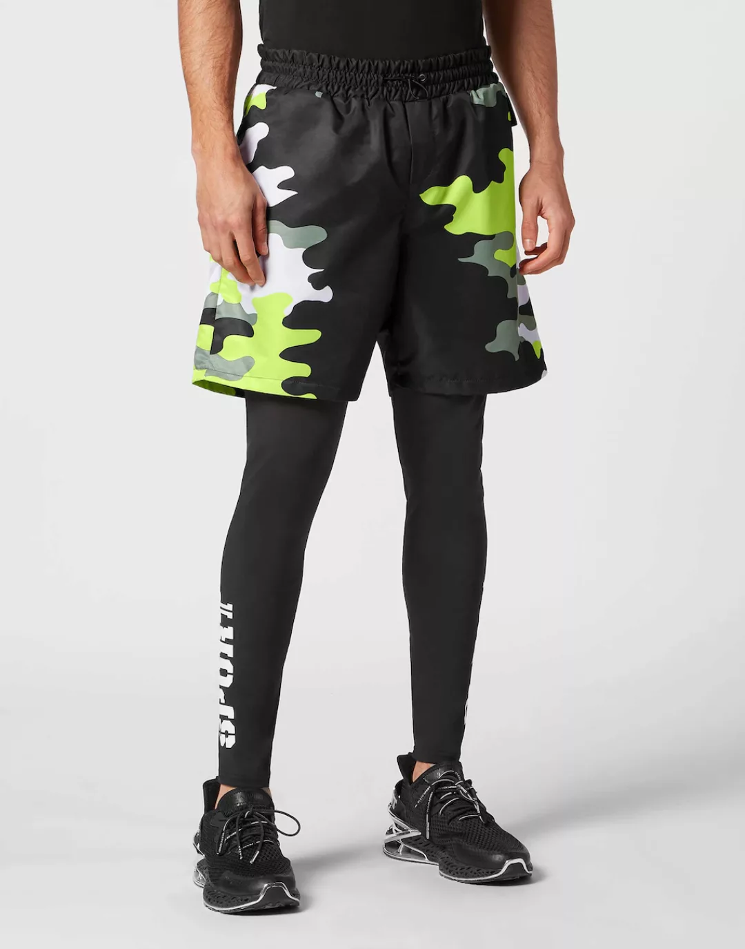 PLEIN SPORT Laufhose "Jogginghose Camouflage" günstig online kaufen