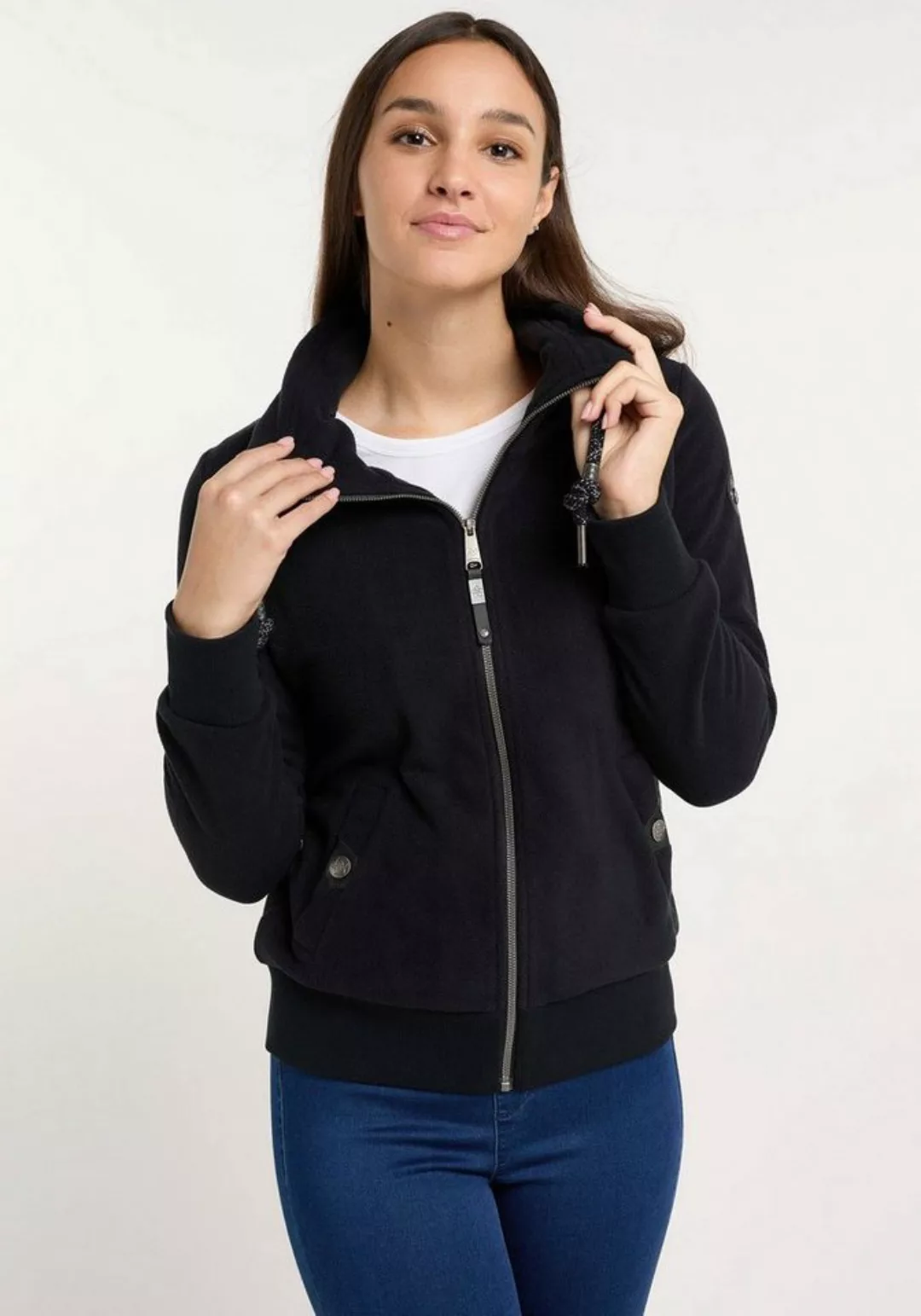 Ragwear Fleecejacke RYLIE FLEECE ZIP SOLID Fleecejacke günstig online kaufen