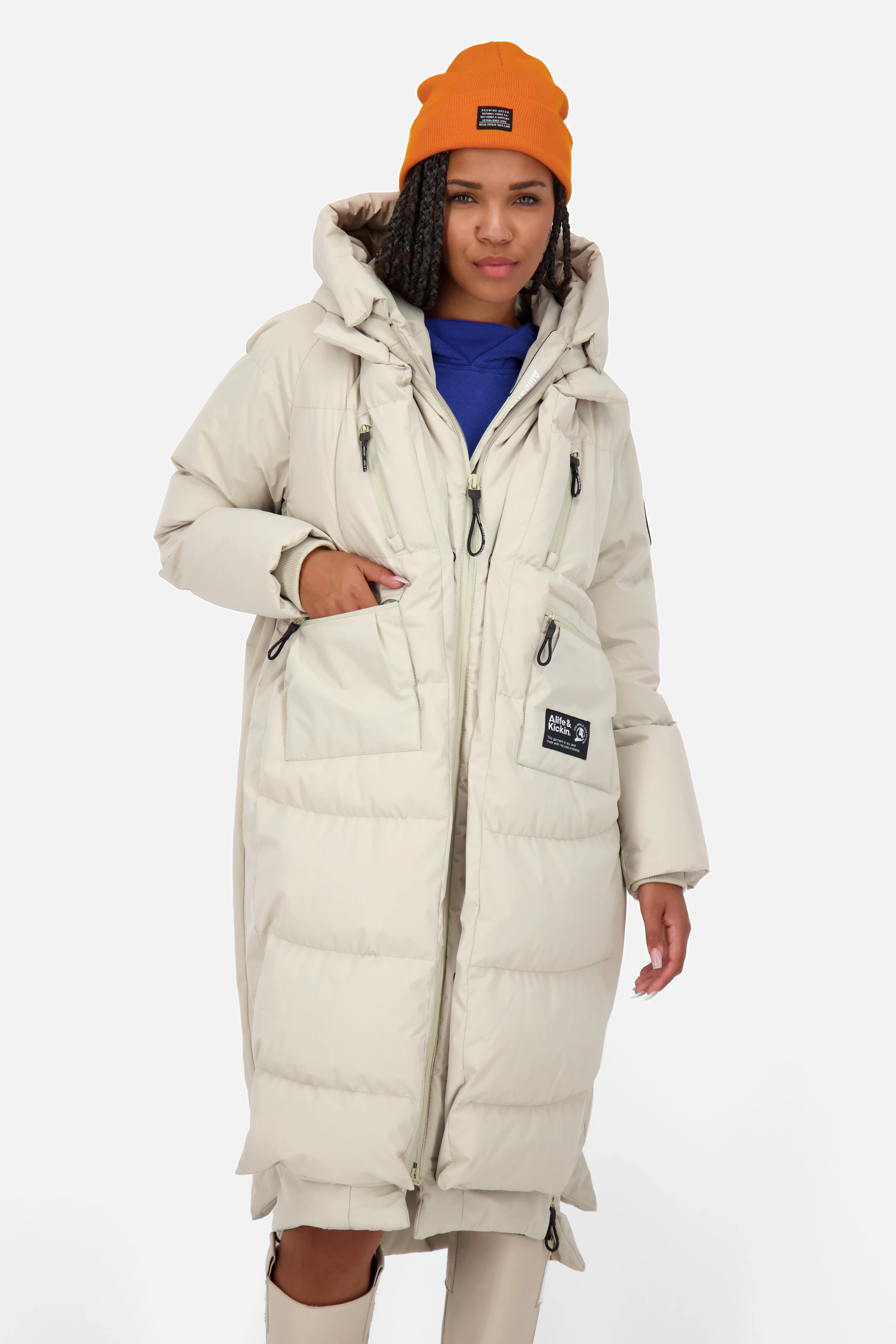 Alife & Kickin Winterjacke "RihannaAK A Puffer Coat Damen" günstig online kaufen