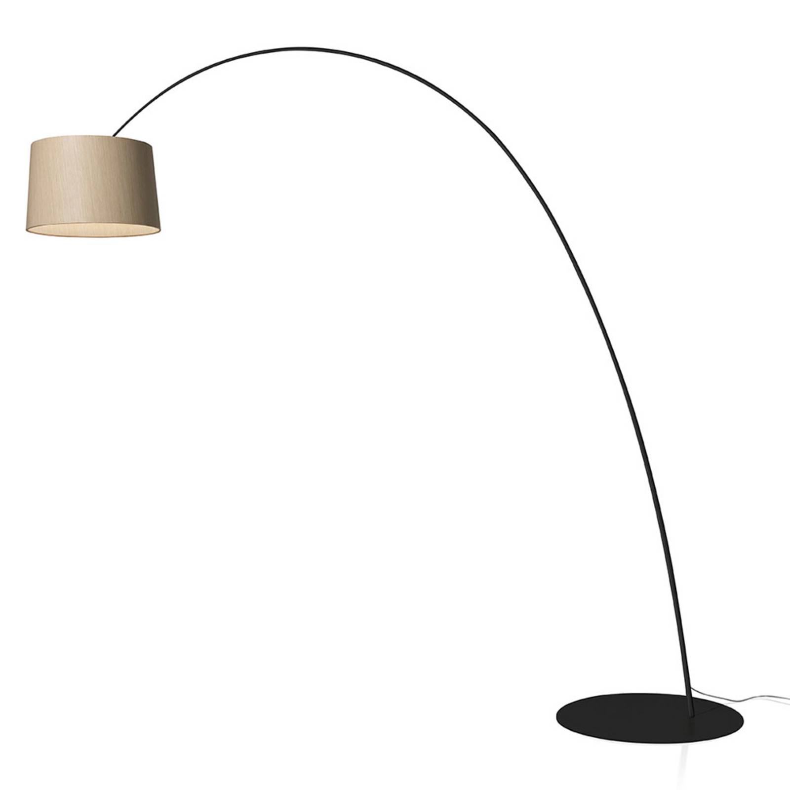 Foscarini TwiggyWood MyLight Stehlampe CCT schwarz günstig online kaufen