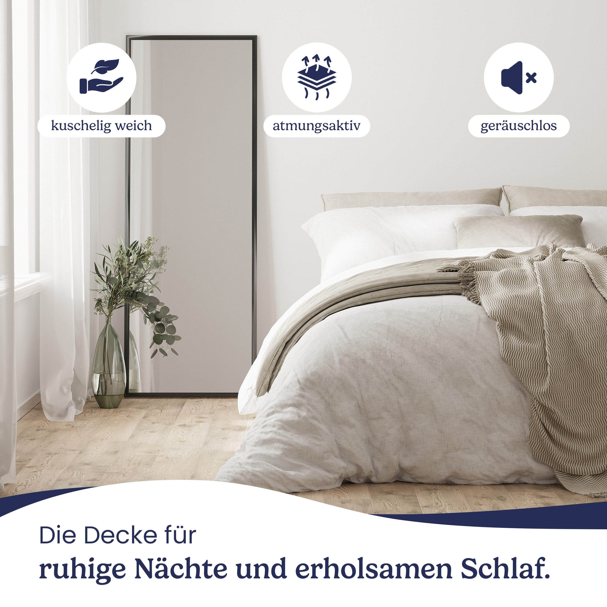 Gentle North Microfaserbettdecke 4 Jahreszeiten - günstig online kaufen