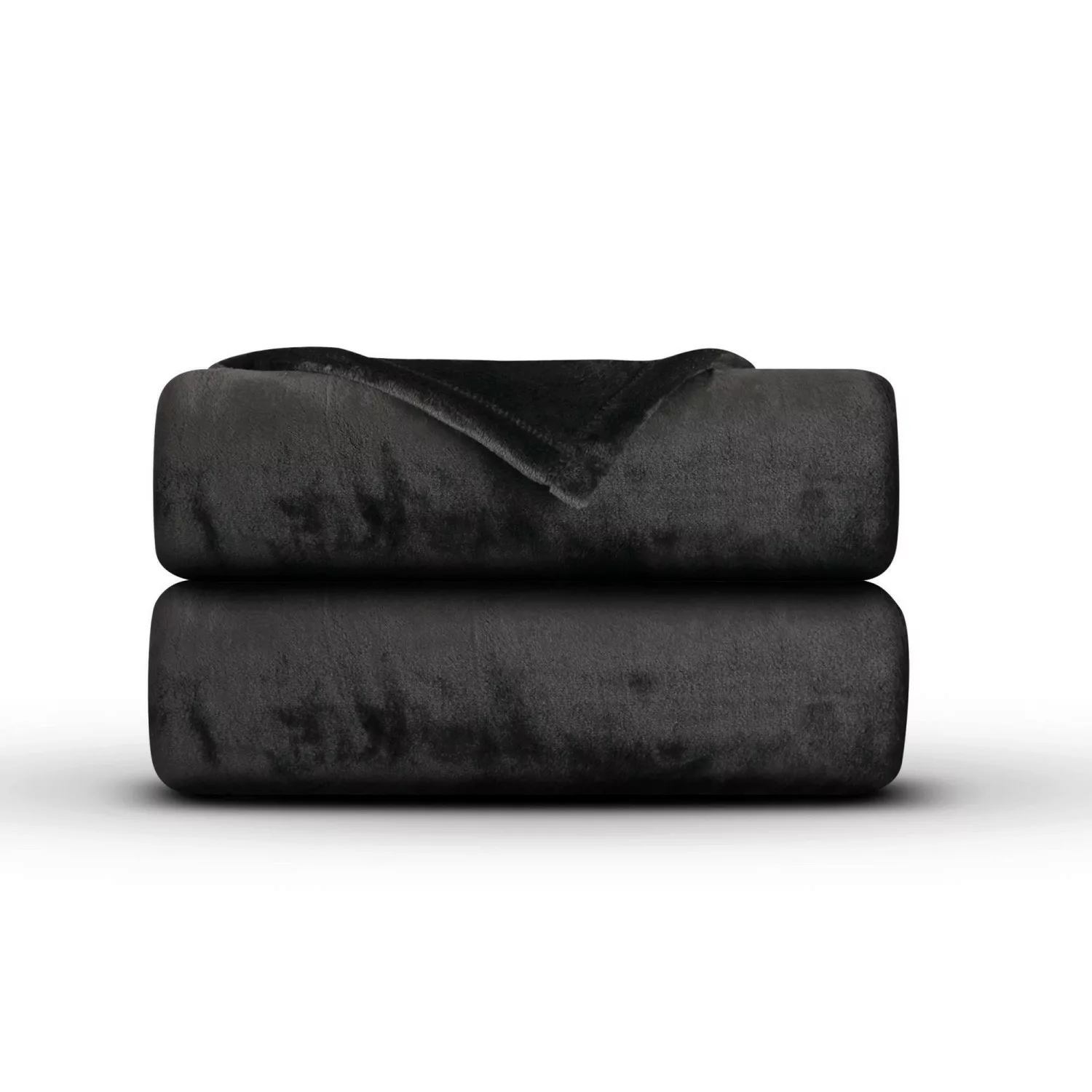 Bestlivings Kuscheldecke Mirabella Cashmere Touch 220 x 240 cm Schwarz günstig online kaufen