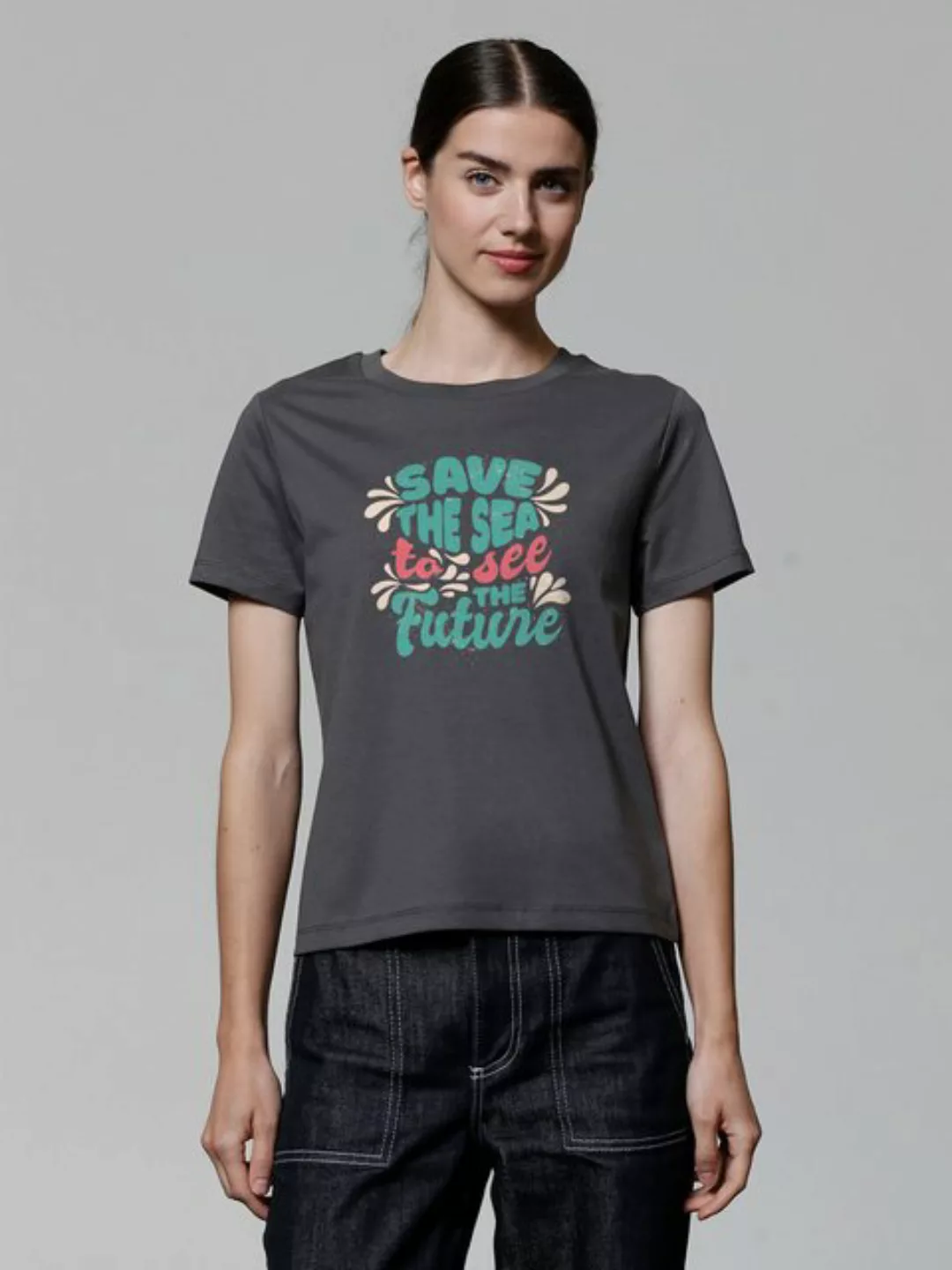 wat? Apparel T-Shirt Save the sea günstig online kaufen