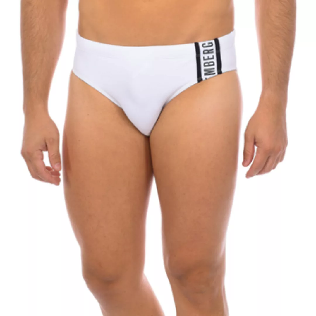 Bikkembergs  Badeshorts BKK2MSP03-WHITEGREEN günstig online kaufen