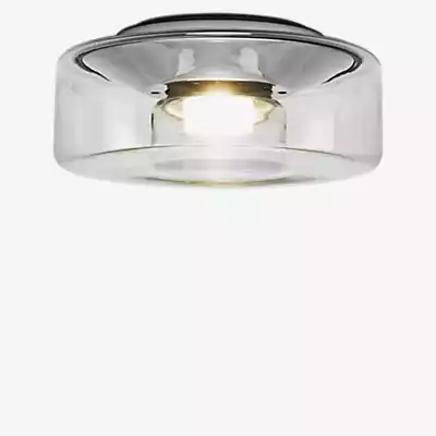 Serien Lighting Curling Deckenleuchte LED, glas - M - außendiffusor klar/oh günstig online kaufen