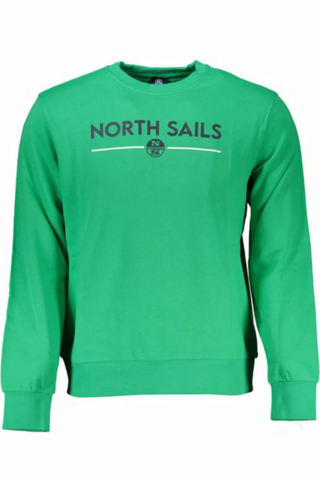 North Sails Sweatshirt Herren-Sweatshirt Grün - Langarm, Gefüttert günstig online kaufen